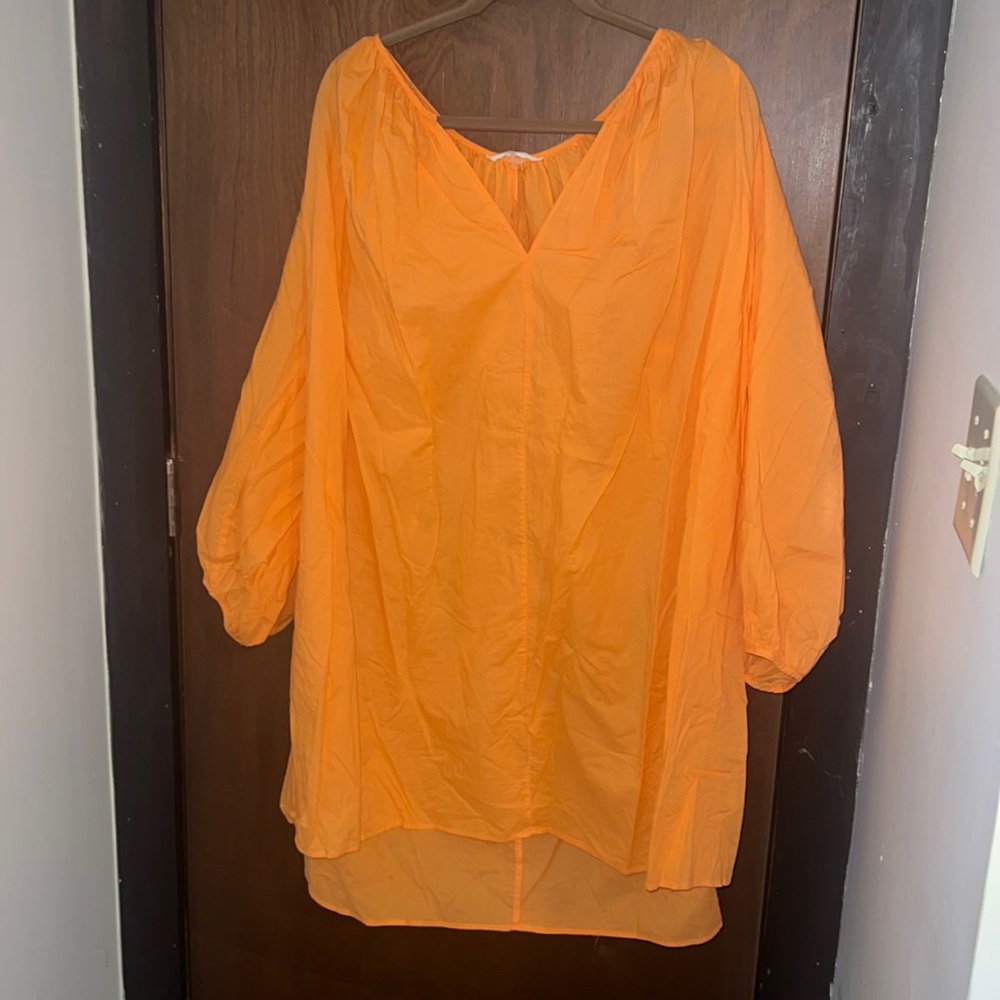 H&M orange cover up XXL 🧡